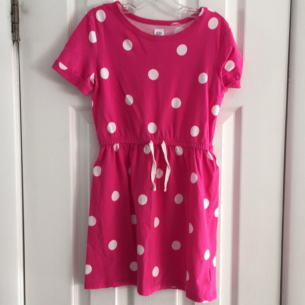 GAP KIDS POLKA DOT DRESS SIZE M